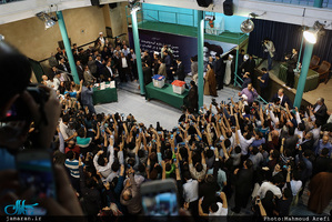 انتخابات ریاست جمهوری و پنجمین دوره‌ی انتخابات شوراهای اسلامی-حسینیه جماران