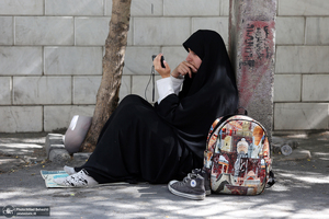 مراسم وداع با رهبر شهید انقلاب در مصلی تهران- 11