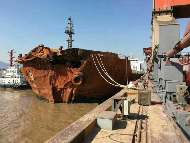 کشتی قاتل نفتکش سانچی+ عکس