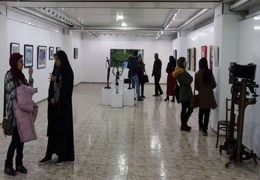 نمایش 28 اثر دهمین جشنواره هنرهای تجسمی فجر در آذربایجان غربی