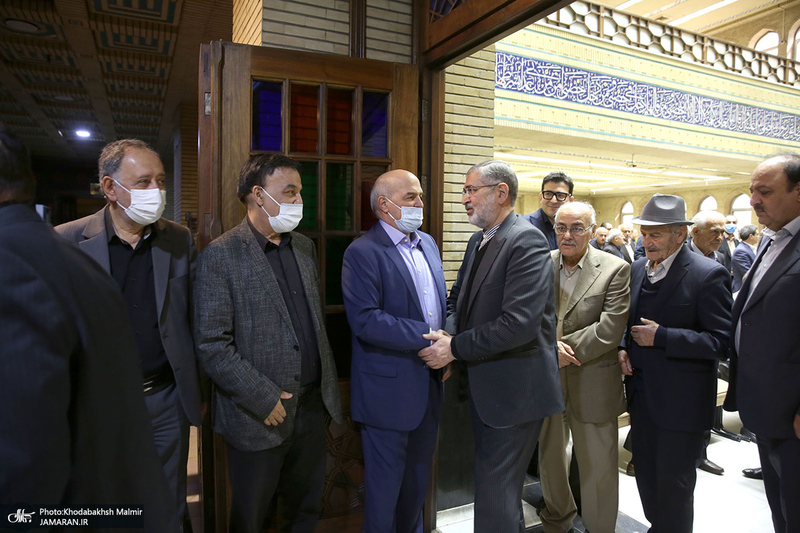مراسم ختم مادر عیسی کلانتری با حضور چهره های سیاسی