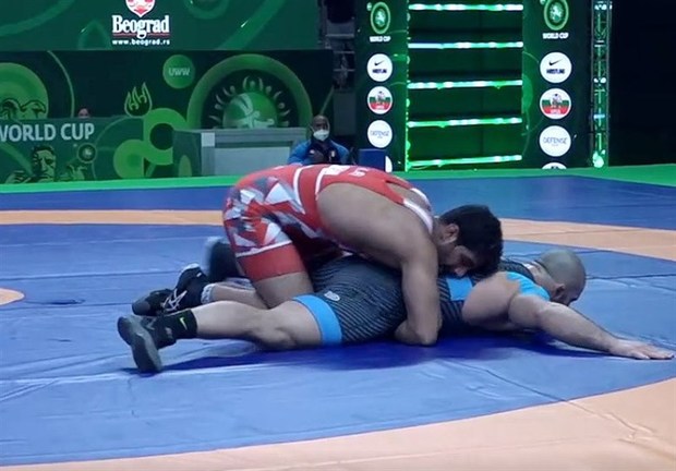  ساروی راهی نیمه‌نهایی جام جهانی کشتی فرنگی شد
