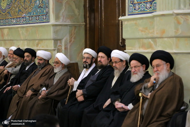 مراسم بزرگداشت آیت الله سیدجعفر خوانساری(ره) با حضور سید حسن خمینی