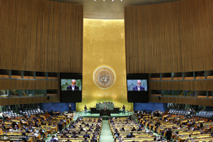 سخنرانی مسعود پزشکیان در مجمع عمومی سازمان ملل متحد