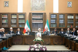 اولین جلسه مجمع پس از رحلت آیت‌الله هاشمی رفسنجانی