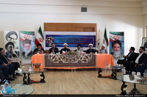 مراسم تکریم و معارفه سرپرست موسسه تنظیم و نشر آثار امام خمینی(س) در خمین