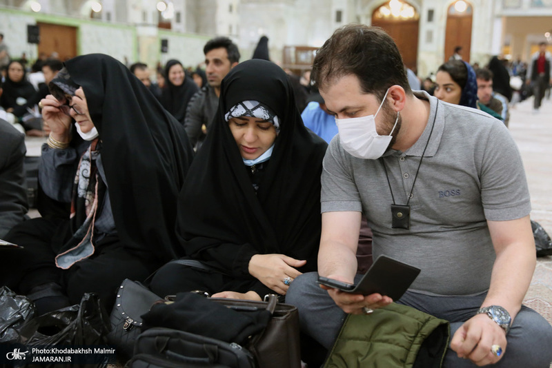 احیای شب بیست و سوم ماه مبارک رمضان در حرم مطهر امام خمینی (س)2