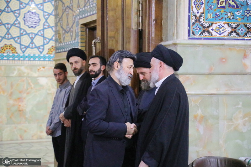 مراسم تشییع و خاکسپاری آیت الله نورالله شاه آبادی(ره) در قم