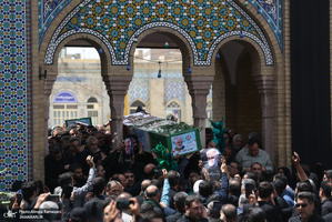 مراسم تشییع شهید محمد مهدی طهرانچی