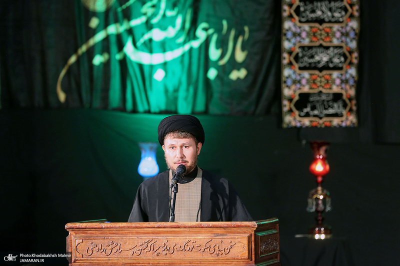 مراسم عزاداری شام غریبان حسینی (ع) در حرم امام خمینی