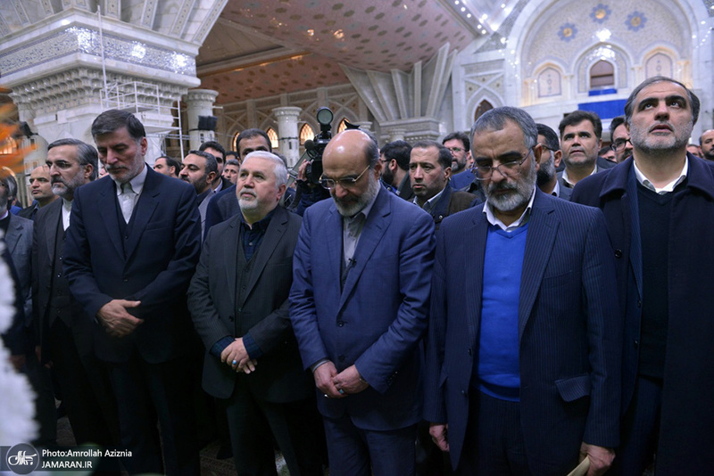 تجدید میثاق رییس، مدیران و کارکنان صداوسیما با آرمان های حضرت امام(س)