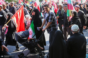 مراسم تشییع پیکر مطهر رهبر شهید انقلاب در تهران -6