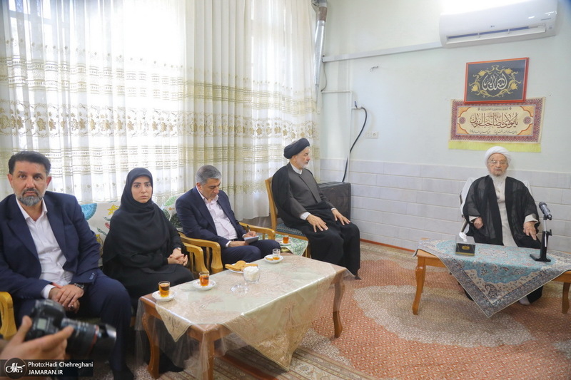 دومین روز سفر محمدرضا عارف به قم