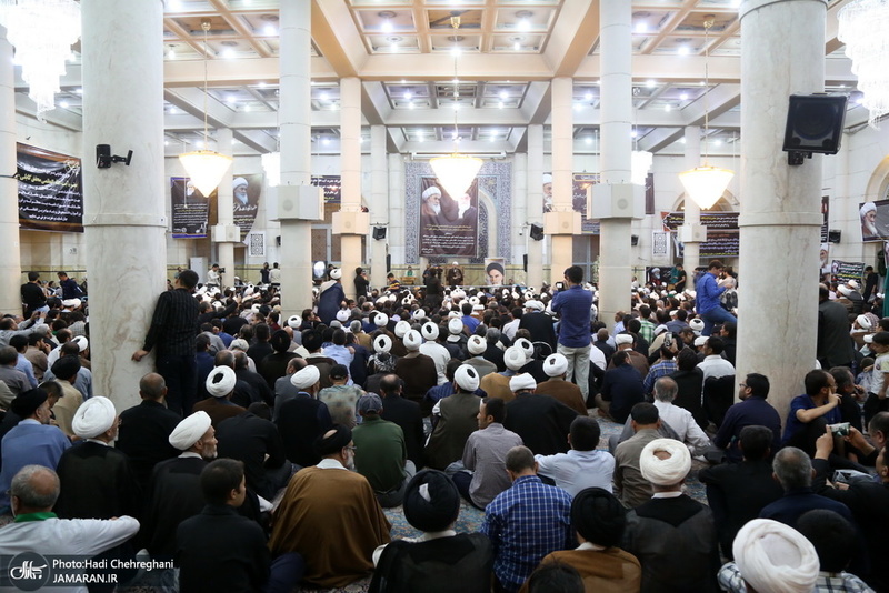 مراسم بزرگداشت آیت الله العظمی محقق کابلی در مسجد اعظم قم