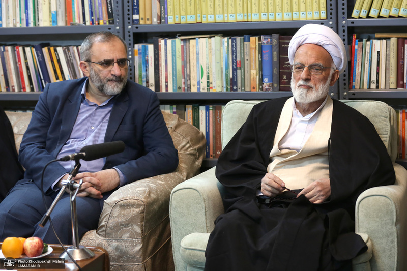 دیدار دست اندرکاران هفته فرهنگی بر استان آفتاب با سید حسن خمینی