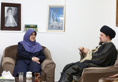 دیدار سخنگوی دولت با سید حسن خمینی 