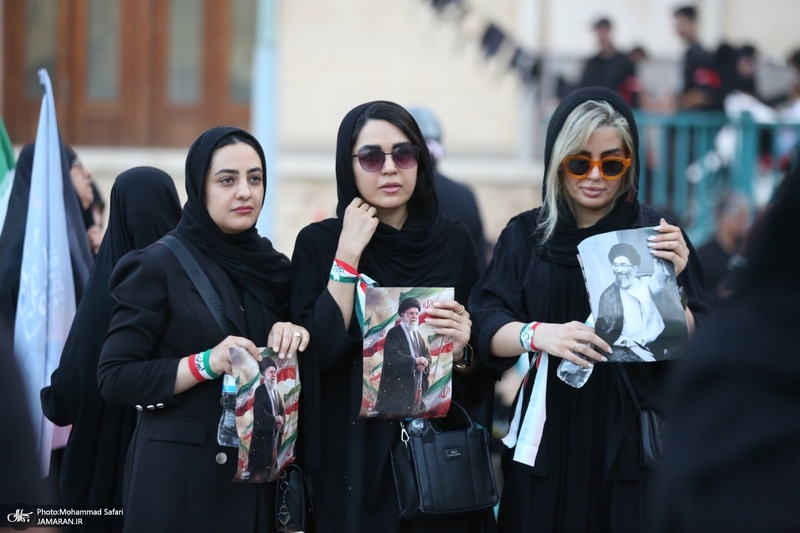 مراسم وداع با رهبر شهید انقلاب در مصلی تهران- 6