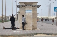  آوارگی فلسطینی ها از شهر غزه و ترک بیمارستان «الشفا» پس از حمله اسرائیل  (3)