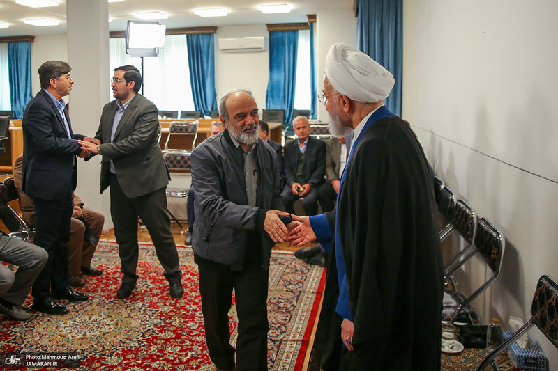 دیدار نوروزی سیاسیون با حسن روحانی