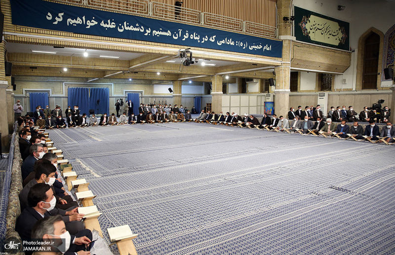 مراسم انس با قرآن در اولین روز ماه مبارک رمضان با حضور رهبر معظم انقلاب