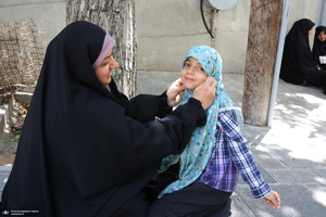 مراسم «کوچه آفتاب» در جماران - 2