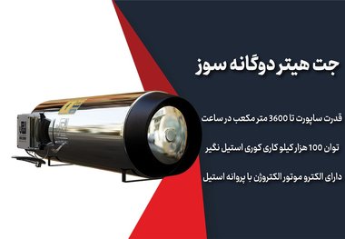 مزایای استفاده از جت هیتر دوگانه سوز انعکاس