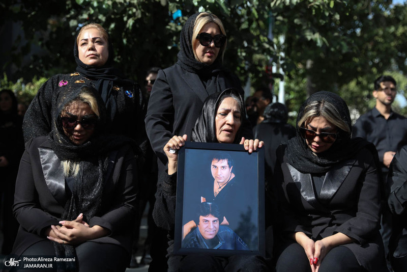 مراسم تشییع امید جهان