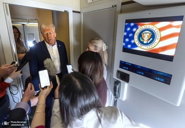  ترامپ راهی آلاسکا شد + فیلم
