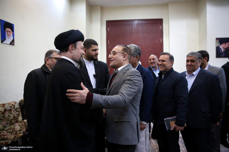 حاشیه دیدار نمایندگان مجلس با سید حسن خمینی