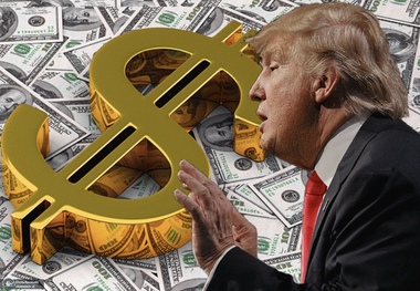 دلار ریخت؛ آن هم پس تعریف ترامپ! + عکس