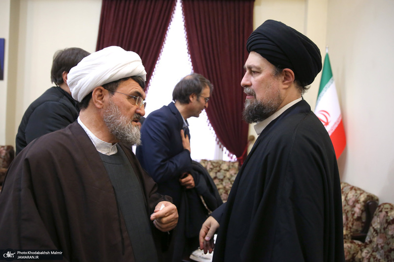 مراسم تشییع و خاکسپاری آیت الله موسوی بجنوردی (ره) -4