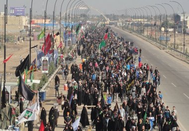 روادید و آسیب به جاده منتهی به چذابه 2 چالش اربعین در خوزستان