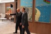 وزیر خارجه ایران با رییس جمهوری آذربایجان دیدار کرد