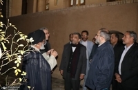 بازدید عزت الله ضرغامی از بیت تاریخی امام در خمین (11)