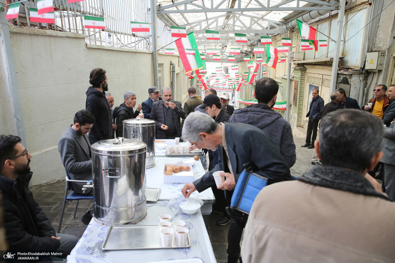 مراسم سی و چهارمین سالگرد گردان علی اکبر در حسینیه جماران