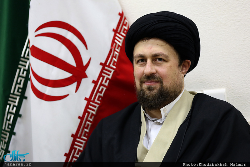 دیدار رئیس و اعضای فراکسیون امید با سید حسن خمینی