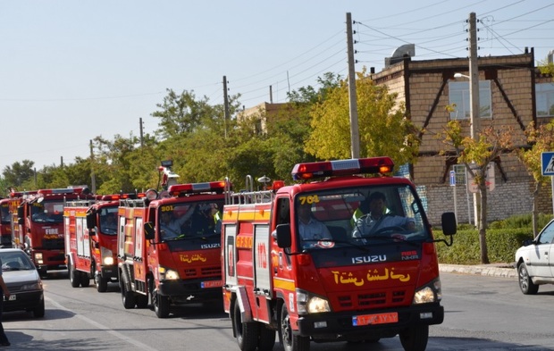 آتش نشانی مشهد در روز طبیعت آماده باش است