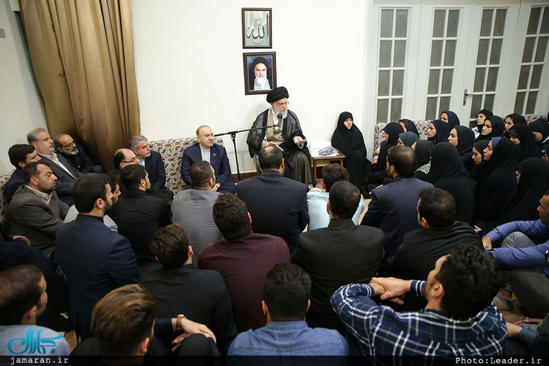 دیدار مدال‌آوران کاروان ورزشی ایران در بازی‌های آسیایی با رهبر معظم انقلاب