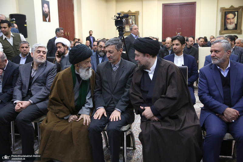 دیدار رئیس، مدیران و کارکنان ستاد اجرایی فرمان امام (ره) با سید حسن خمینی