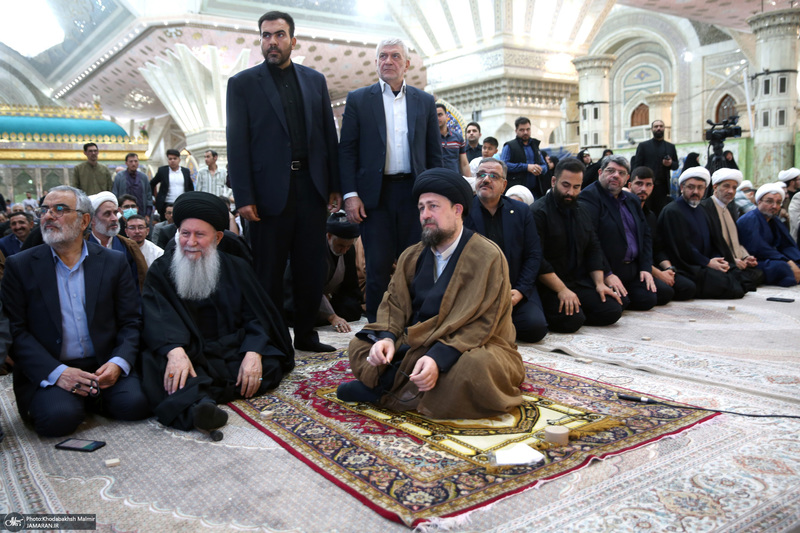 مراسم تحویل سال نو در حرم مطهر امام خمینی (س)