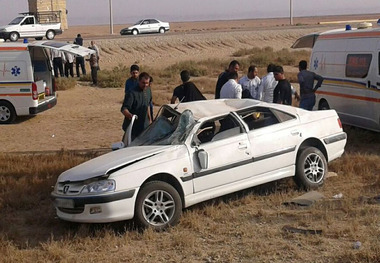 سرعت بالا موجب مرگ یک نفر در جاده مریوان - سنندج شد