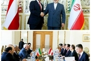 دیدار  و گفتگوی وزرای خارجه ایران و اتریش درباره برجام 