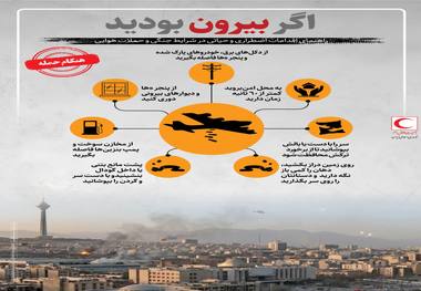 اگر هنگام حمله هوایی در خیابان بودیم چه کنیم؟ + عکس