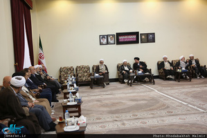 حاشیه تجدید میثاق مسئولان عالی قضایی با آرمان های امام راحل