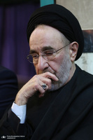 مراسم سالگرد رحلت آیت‌الله سید محمد موسوی بجنوردی در حسینیه جماران  -2