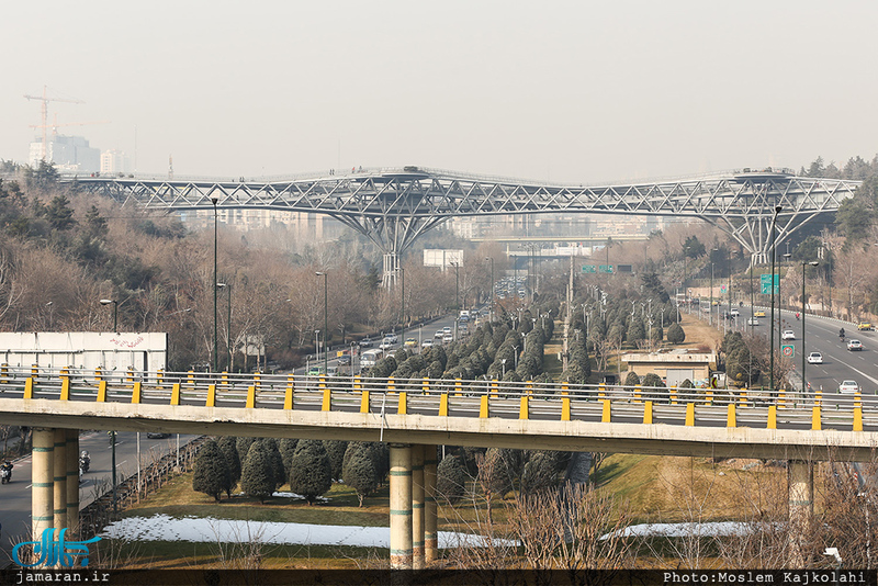 آلودگی شدید هوای امروز تهران (96/11/17)