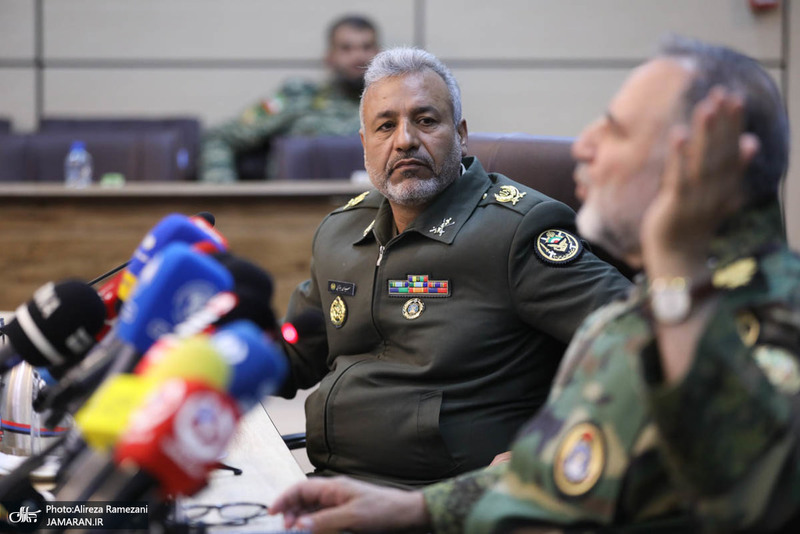نشست خبری فرمانده نیروی زمینی ارتش