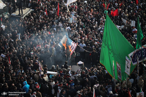 حضور میلیون ها تهرانی در تشییع پیکر مطهر سردار قاسم سلیمانی - 2