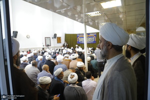 عمامه گذاری طلاب در روز میلاد پیامبر اکرم (ص) و امام صادق (ع) توسط مراجع تقلید