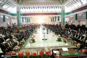 آغاز جشن های دهه کرامت از حرم حضرت معصومه(س)